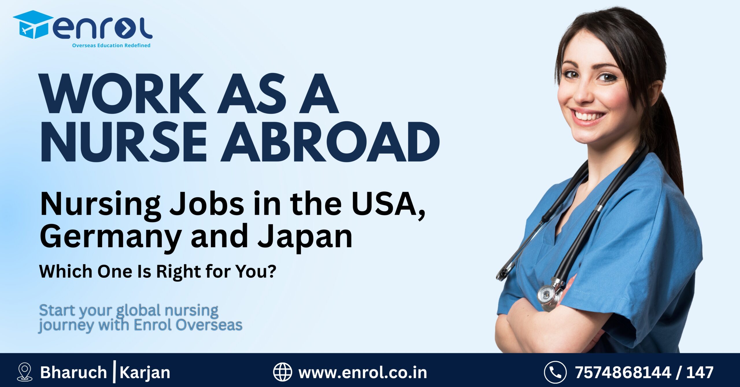Read more about the article Nursing Jobs in Germany, Japan, or the USA – Which One Is Right for You?