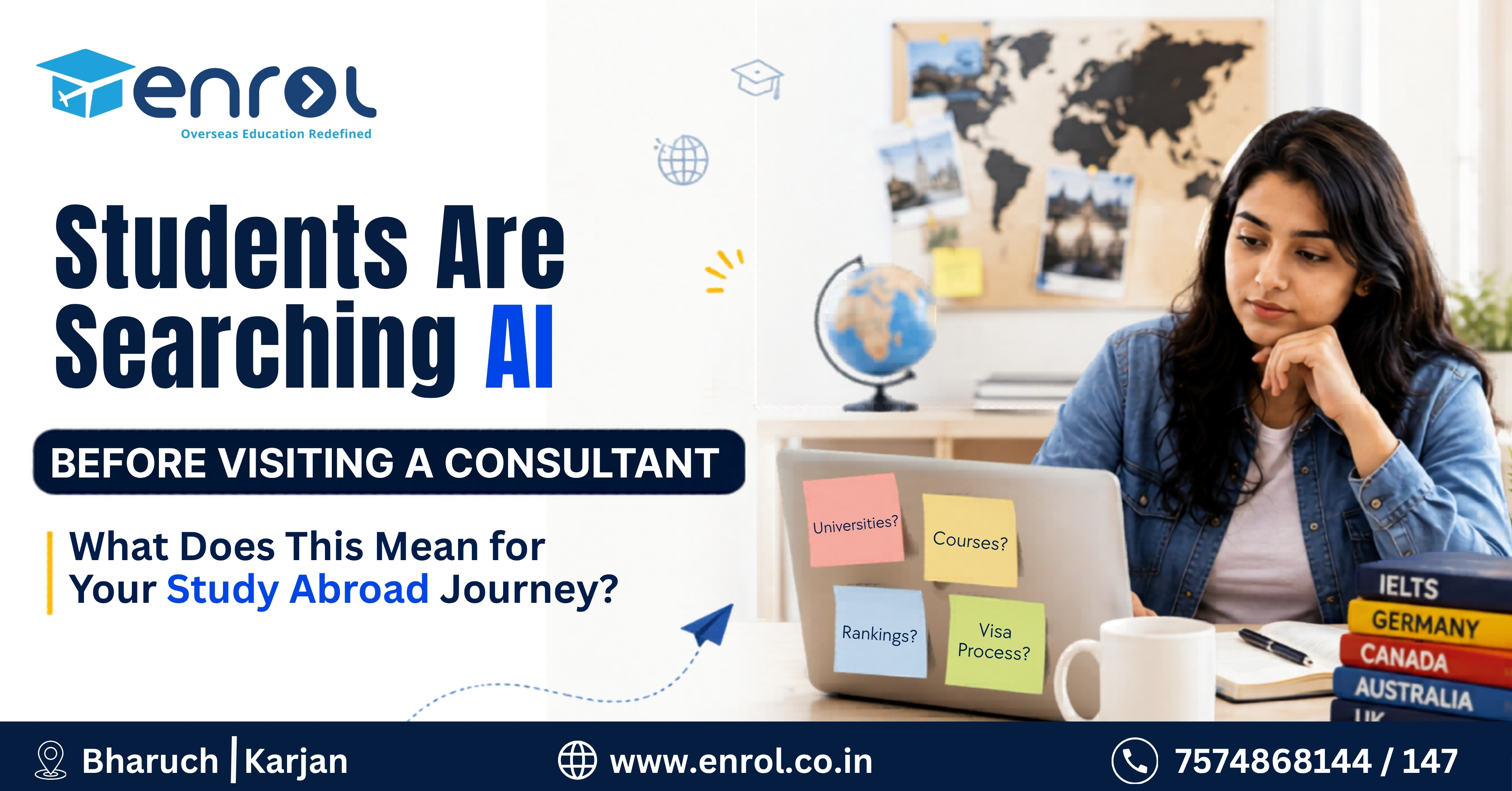 Students Are Using AI Before Consultants | Enrol Overseas